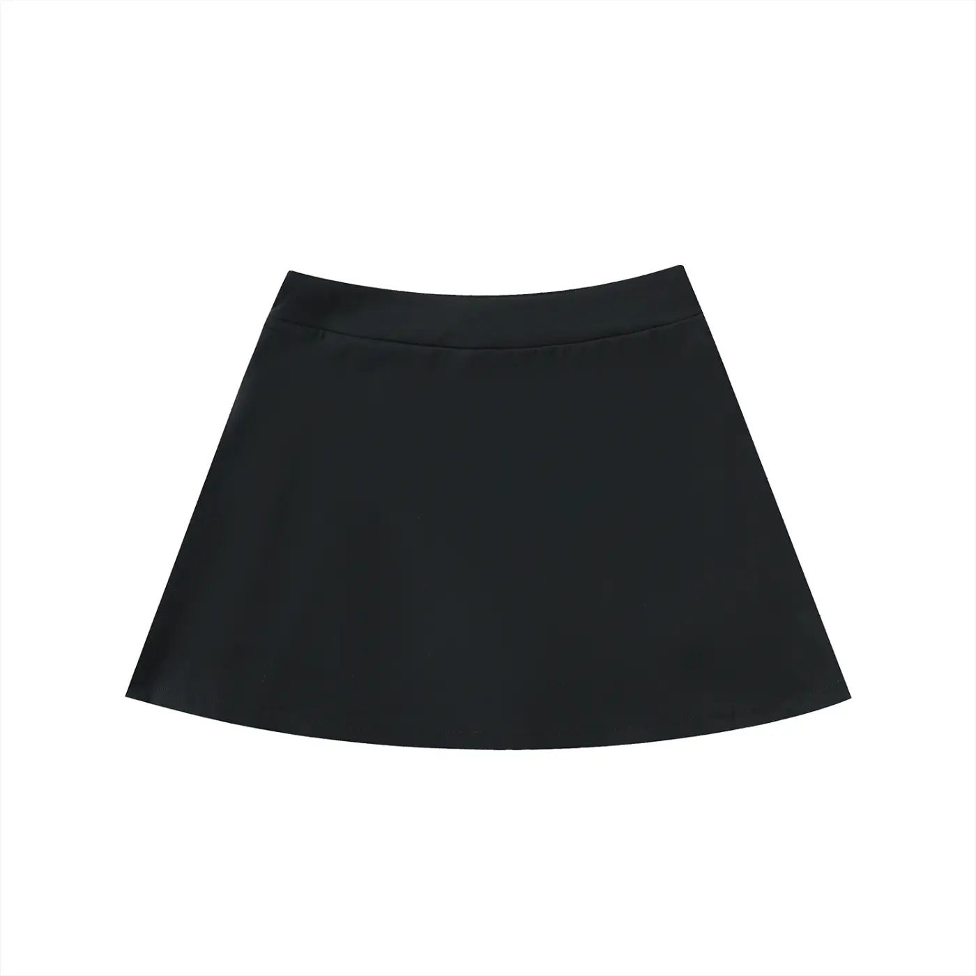 High-Waist Pocketed A-Line Skirt ODMPOD