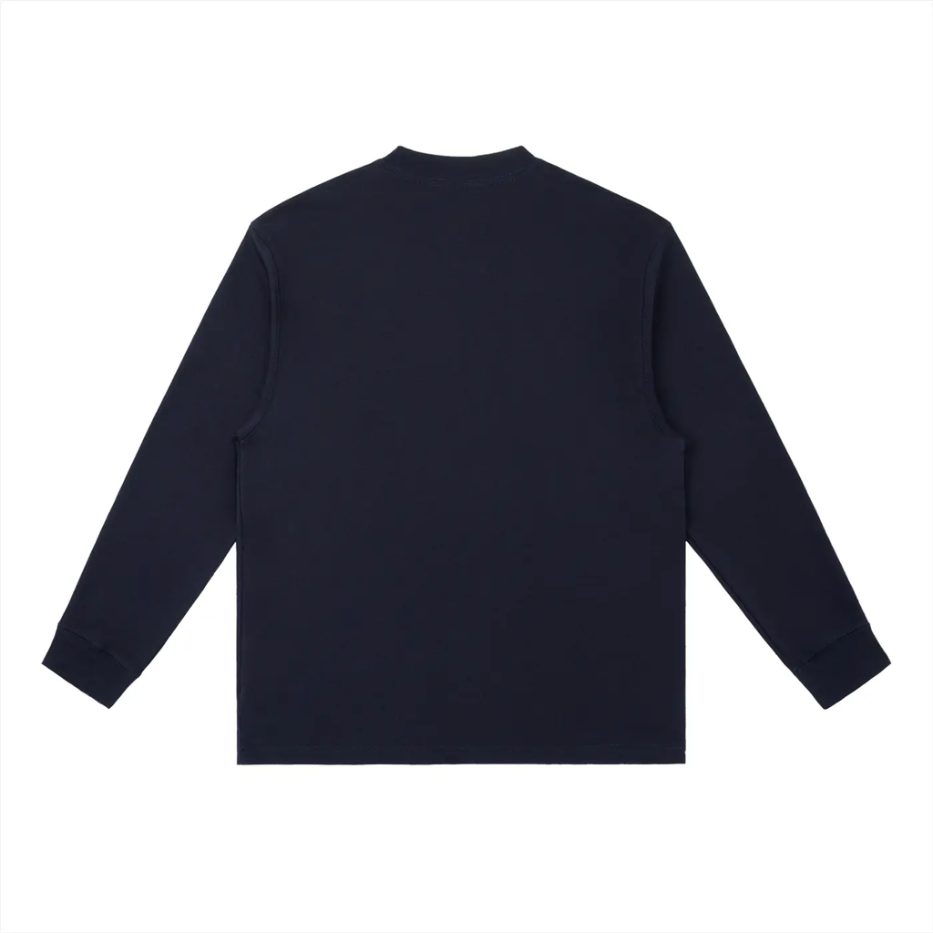 Essential Crewneck Long-Sleeve T-Shirt ODMPOD