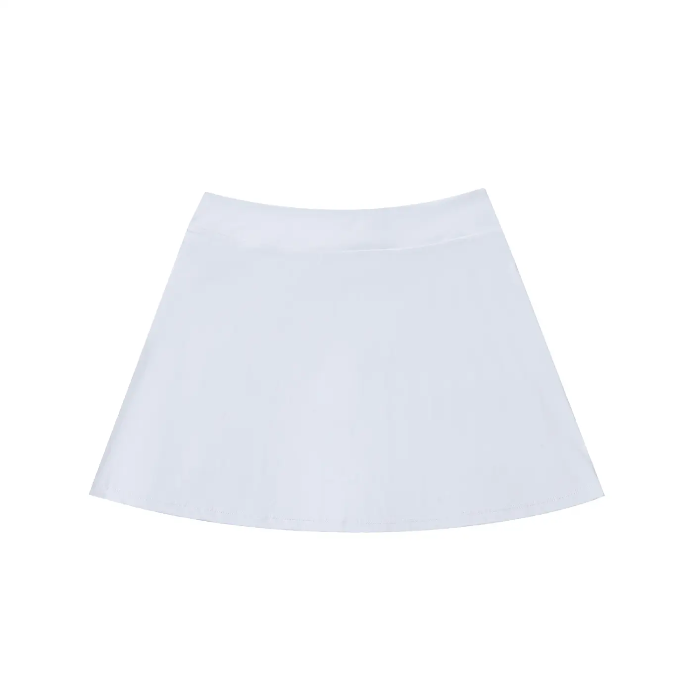 High-Waist Pocketed A-Line Skirt ODMPOD