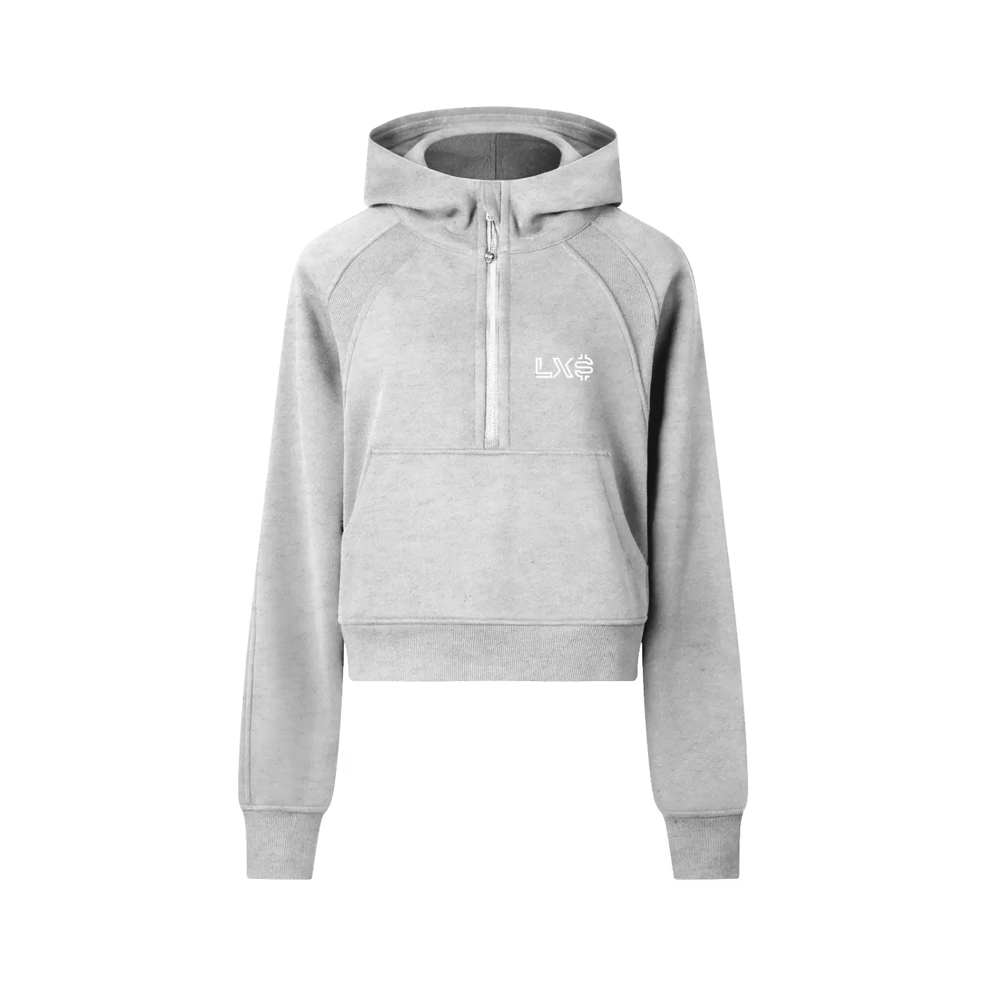Cropped Half-Zip Hoodie ODMPOD