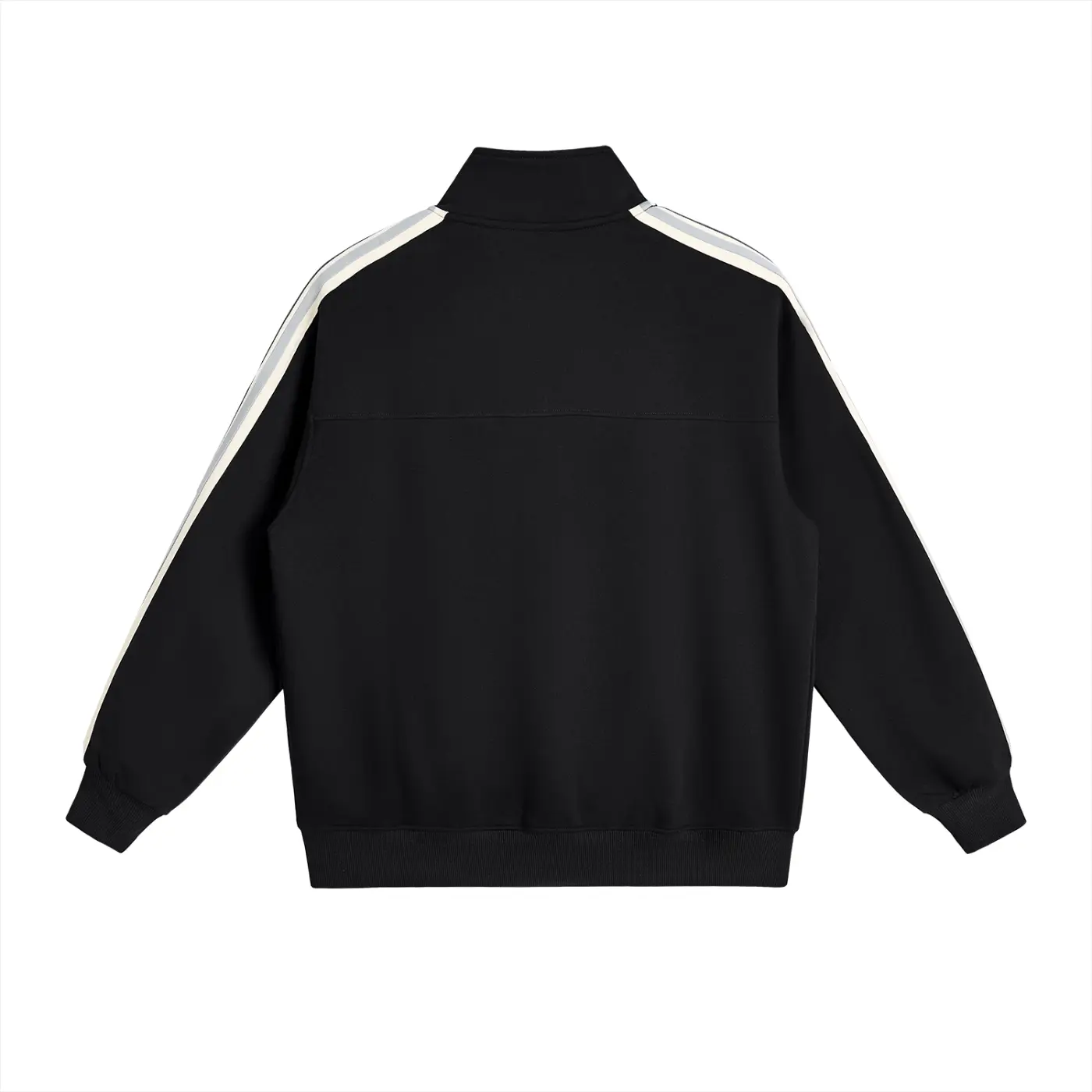 Contrast Side-Stripe Stand Collar  Jacket ODMPOD